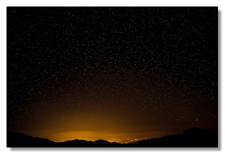 Sternenhimmel über Kalamata